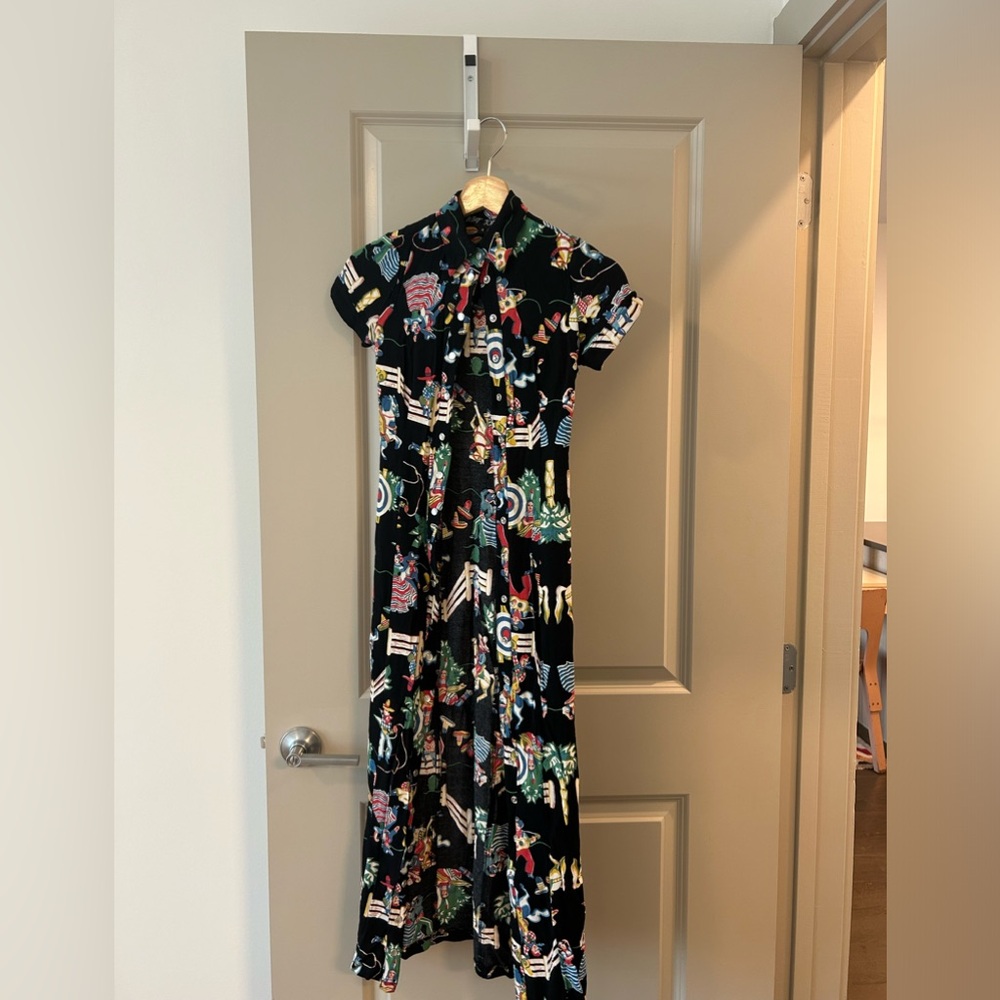 Vintage 'Betsey Johnson' Rodeo Button Up Dress | Cowgirl | Country Bumpkin
